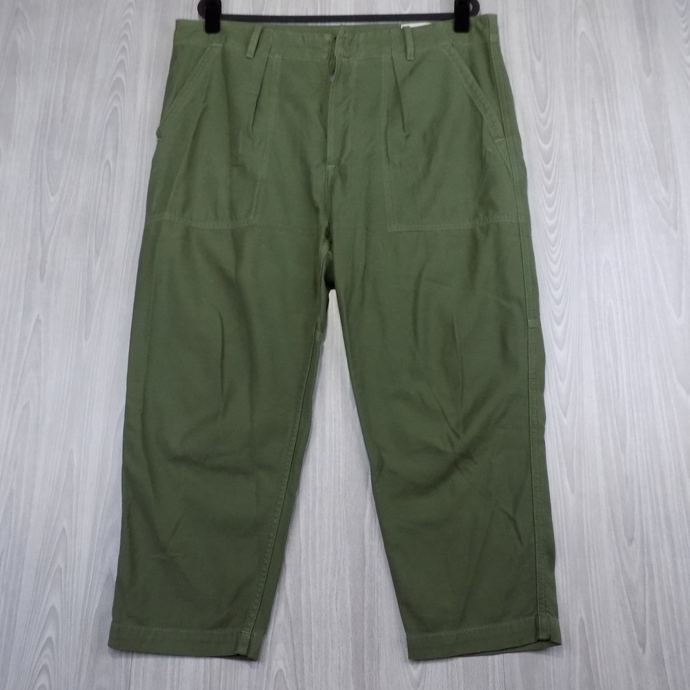 Citizens of Humanity Harrison Pants Womens 32 Laurel Green Utility 1768-576